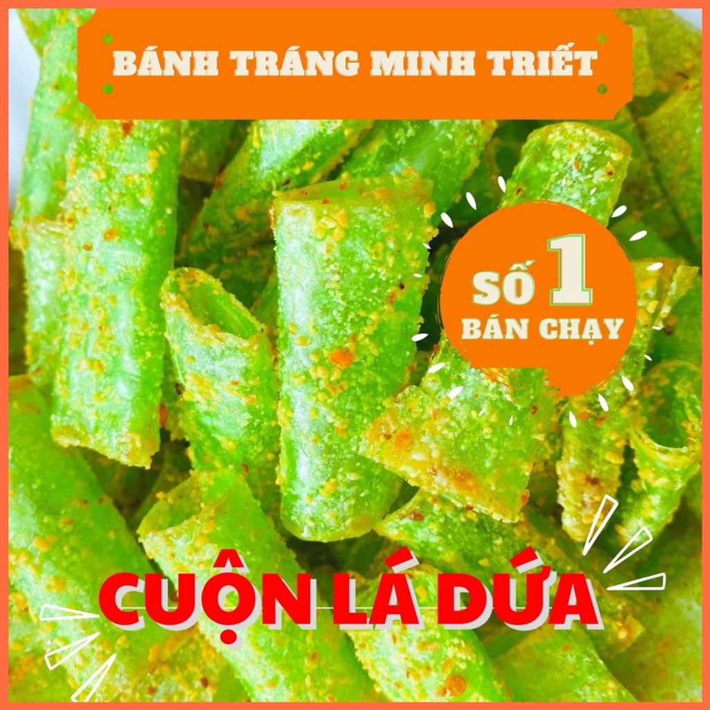 [500gr] Bánh Tráng Phô Mai Cuộn Dứa - Bánh Tráng Tây Ninh