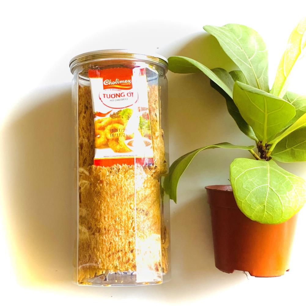 KHÔ MỰC CÁN TẨM VỊ HỦ pet 200G SAN6