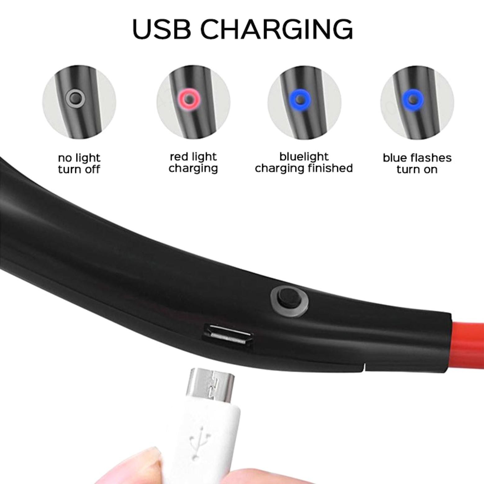 Quạt Mini Đeo Cổ Sạc Usb Tiện Lợi