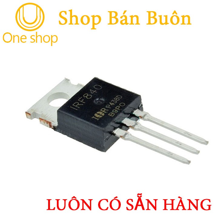 MOSFET IRF840 TO-220 8A 500V N-CH