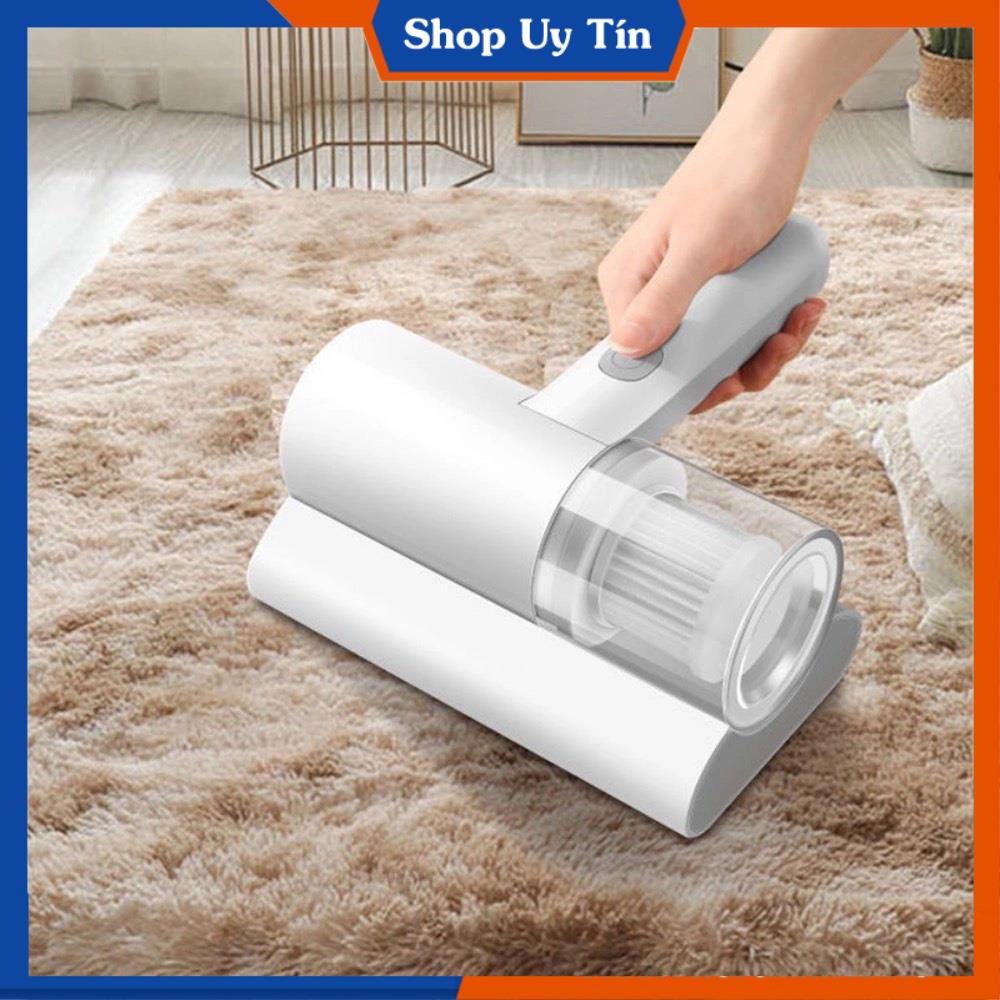 Máy hút bụi mini , hút bụi giường nệm chăn ga nệm sofa - Máy hút bụi mịn không dây sạc pin, có tia UV khử khuẩn.