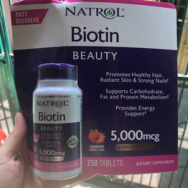 Biotin 5000 Mcg 250 Viên