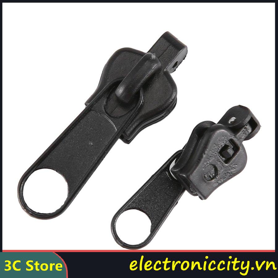 Bộ 3C} 6 đầu khóa kéo nhựa thay thế thông dụng sửa chữa