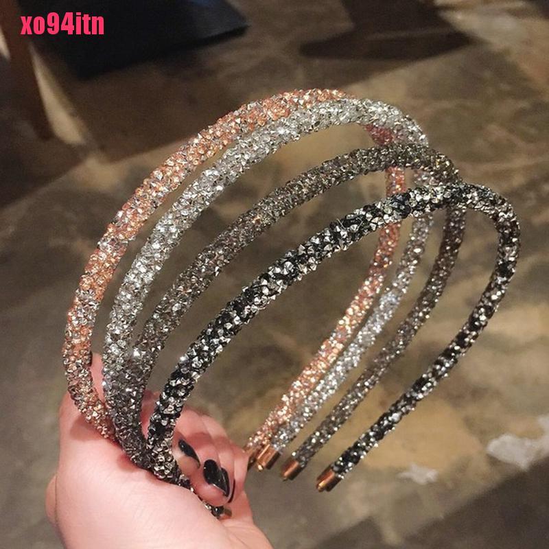 1 Băng Đô Mềm Đính Đá Thời Trang Cho Nữ