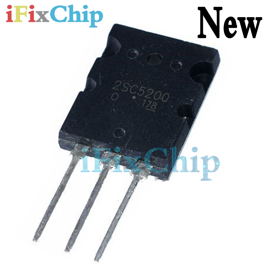5 chiếc 2SC5200 TO-3P C5200 TO-3PL 5200 Mới