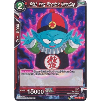 Thẻ bài Dragonball - bản tiếng Anh - Pilaf, King Piccolo's Underling / DB3-011'