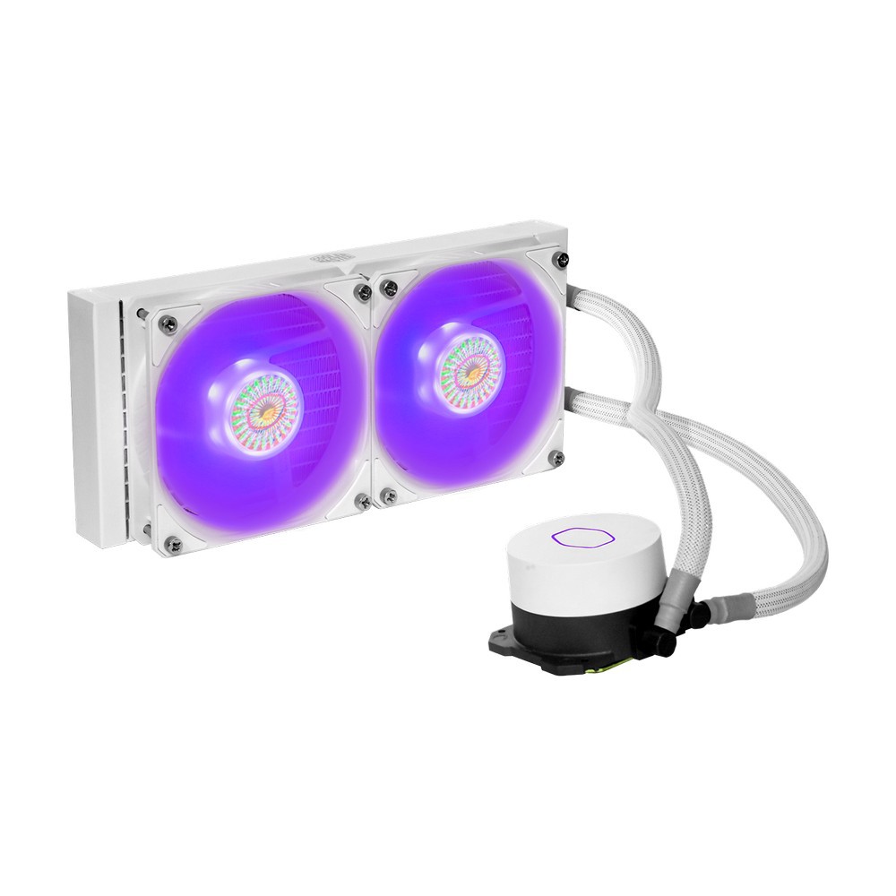 Tản Nhiệt Nước Cooler Master MASTERLIQUID ML240L V2 RGB WHITE EDITION