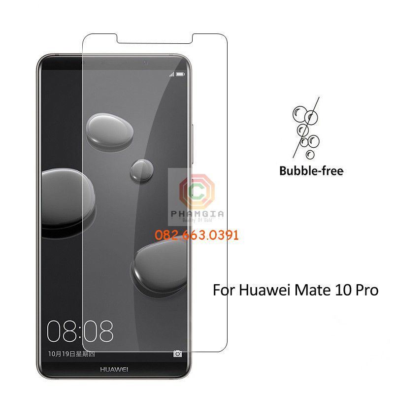Dán cường lực dẻo nano Huawei Mate 10 pro trong suốt, cường lực 9H+