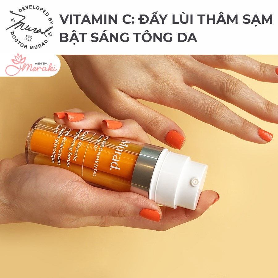 Serum bật sáng tông da Murad Vita-C Glycolic Brightening 30ml