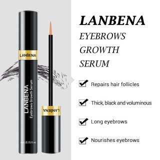 Serum Kích Thích Mọc Lông Mày LANBENA 4Ml