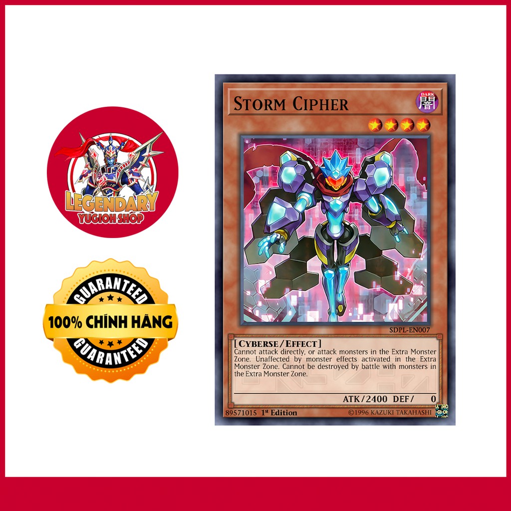 [Thẻ Bài Yugioh Chính Hãng] Storm Cipher