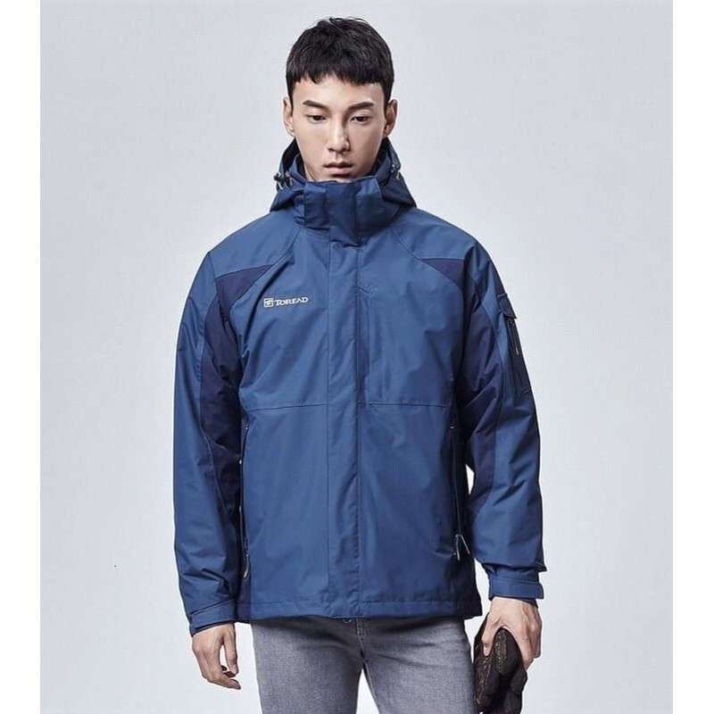 Áo khoác gió chống nước Toread rain có nón chính hãng