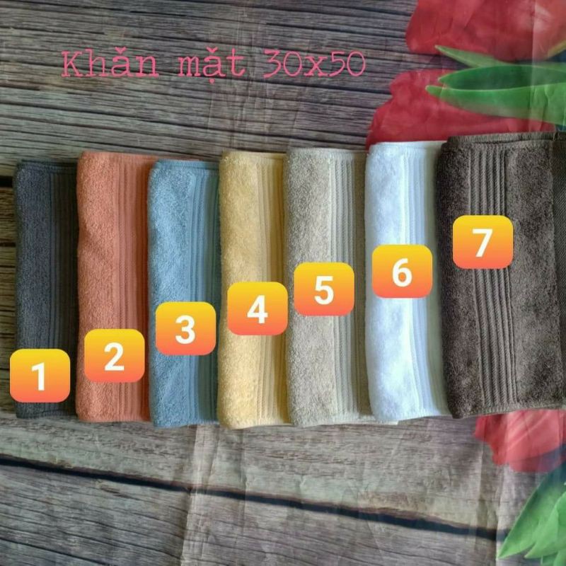 Khăn mặt xuất nhật 100% cotton siêu mềm