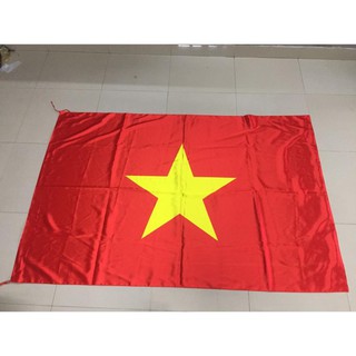 Cờ Tổ Quốc vải phi bóng loại kích thước chuẩn