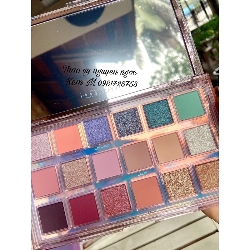Bảng mắt huda mercury