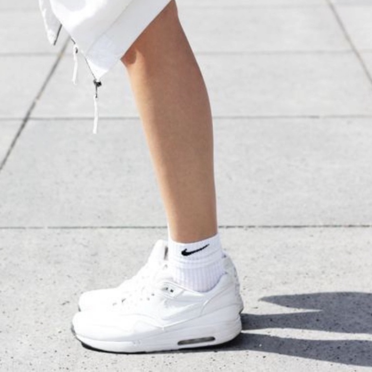 Tất Cao Cổ Tất Vớ Nam Nữ Cổ Cao Ngắn Unisex Cao Cấp Trơn Màu Trắng Đen Thể Thao Dài Hàng Loại 1