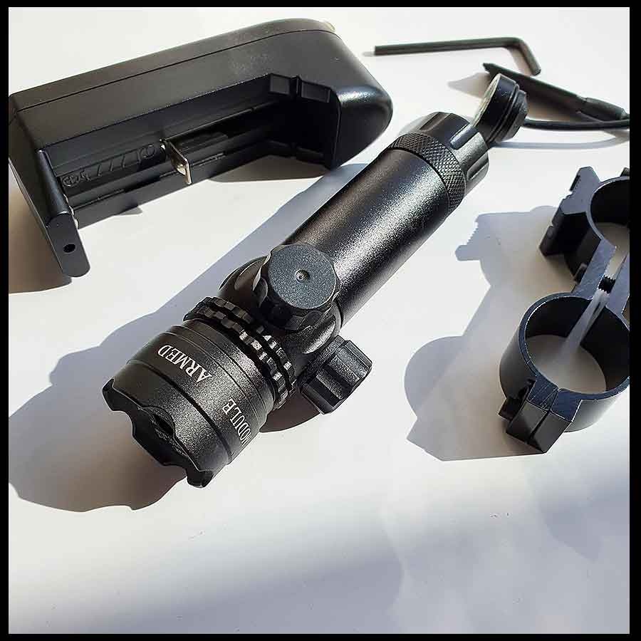 Đèn Laze Núm Vặn Tia Đỏ Trọn Bộ Cao Cấp