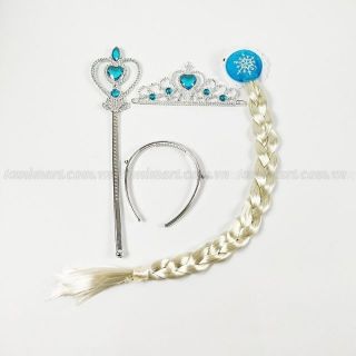 Set gậy vương miện elsa ( 3 món như hình)