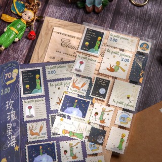 Sticker Con Tem Phong Cách Cổ Điển