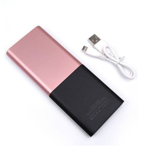 Pin Sạc Dự Phòng TEXET 6000mAh PBGR6 (Hồng Đen) - Hàng Chính Hãng