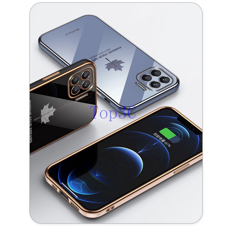 Ốp lưng OPPO A93 Ốp Điện Thoại In Hình Lá Phong Cho oppo a93 FY