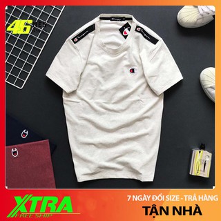 Áo thun nam cổ tròn thêu logo cao cấp MFT116