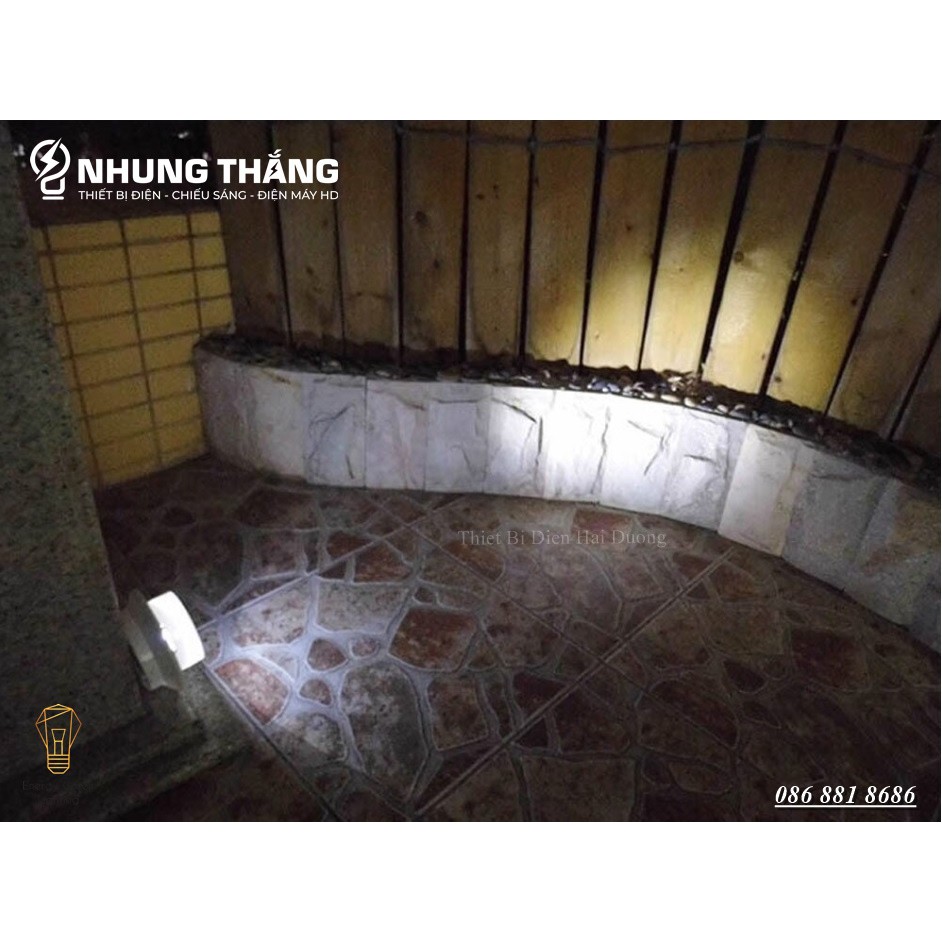 Đèn LED Gắn Tường Năng Lượng Mặt Trời MT-153 - 3 Mắt Led Chiếu Sáng Lối Đi - Chân Cầu Thang - Hàng Rào - Hành Lang
