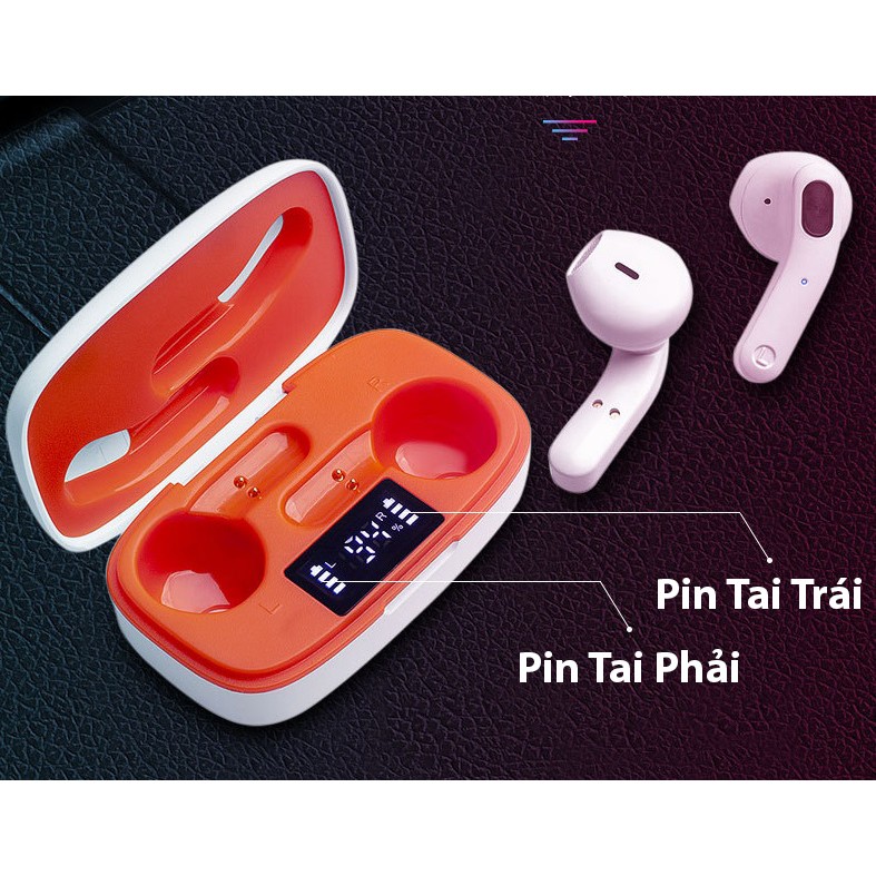 Tai Nghe Bluetooth cảm ứng True Wireless PKCB HIFI 22 - Hàng Chính Hãng