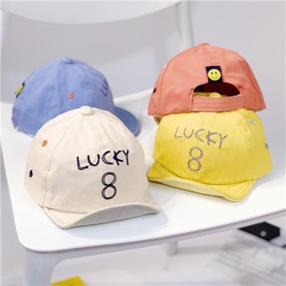( Ảnh Thật ) MŨ LƯỠI TRAI LUCKY CHO BÉ (phù hợp 3m-2y)