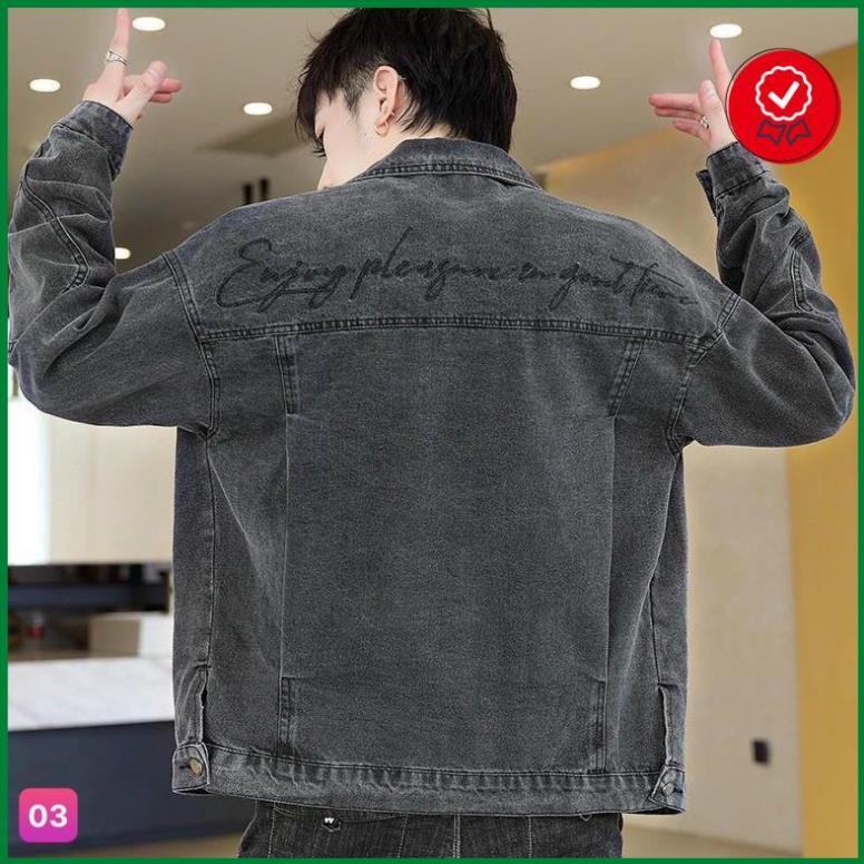 Áo khoác jeans nam chất bò co dãn nhẹ, Áo khoác bò nam NHIỀU MÃU lephuong200