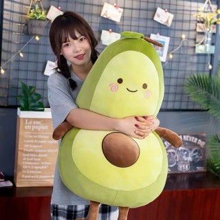 Móc Khóa &amp; Gấu bông ôm quả bơ nhiều mẫu siêu cute - made gaubong88