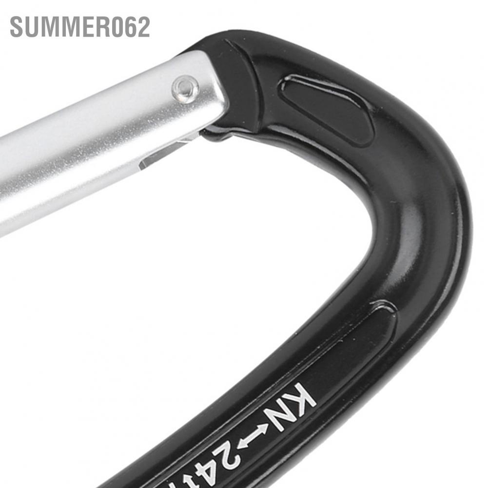 Summer062 Carabiner Clip High Strength Good Flexibility Light Weight 24KN Tension Rock Climbing Tools for Cave Diving