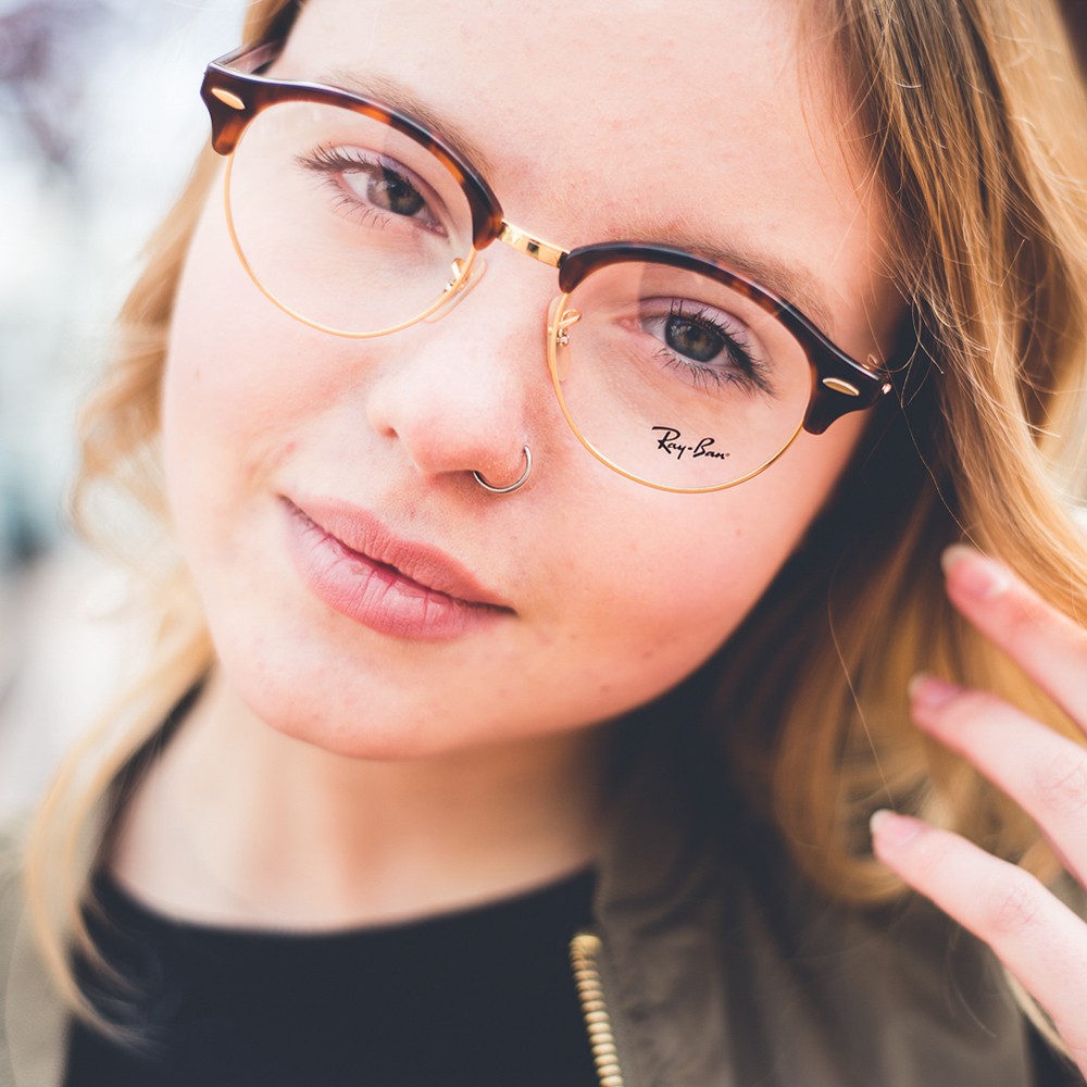 Gọng kính Rayban RB4246V 2372 - - sp chính hãng có tem thẻ bảo hành toàn quốc, thiết kế dễ đeo bảo vệ mắt