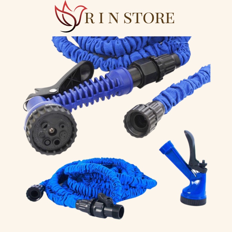 Vòi Xịt Giãn Nở 22M Đa Năng Vòi Xịt Tăng Áp Tưới Cây, Rửa Xe Thông Minh Cực HOT