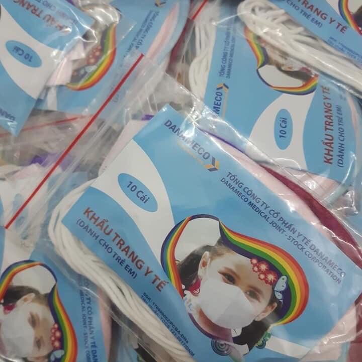 Combo 5 set khẩu trang y tế Danameco cho bé nhỏ (>=4month)