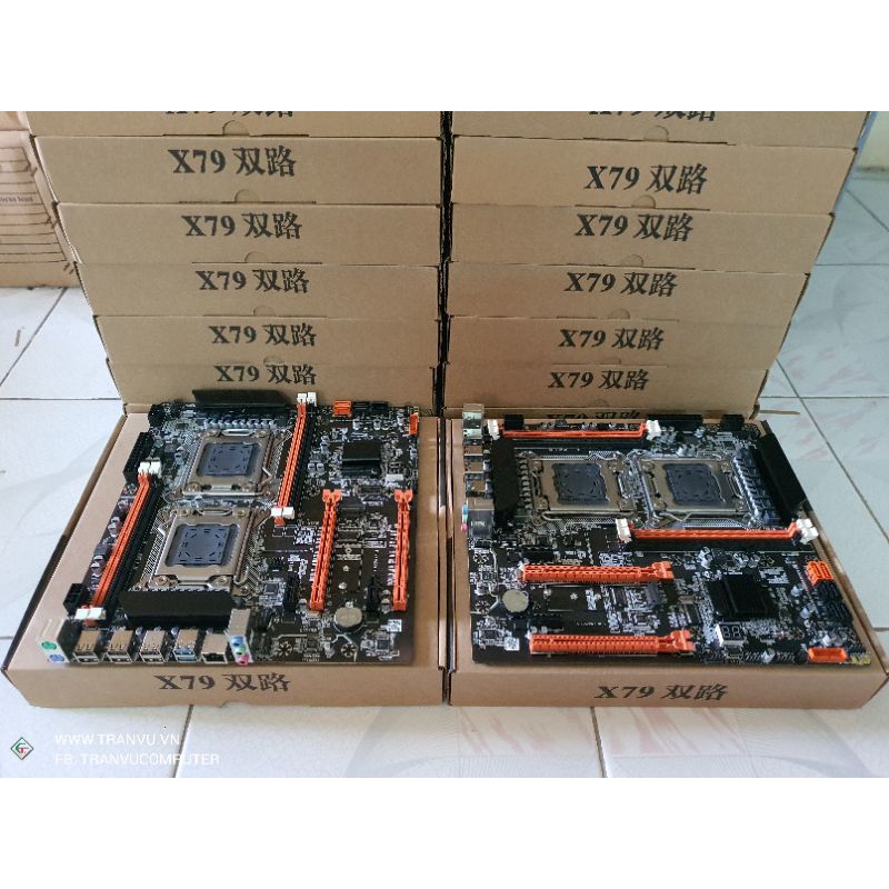 Main X79 Dual Xeon chuyên giả lập, Server, Workstation
