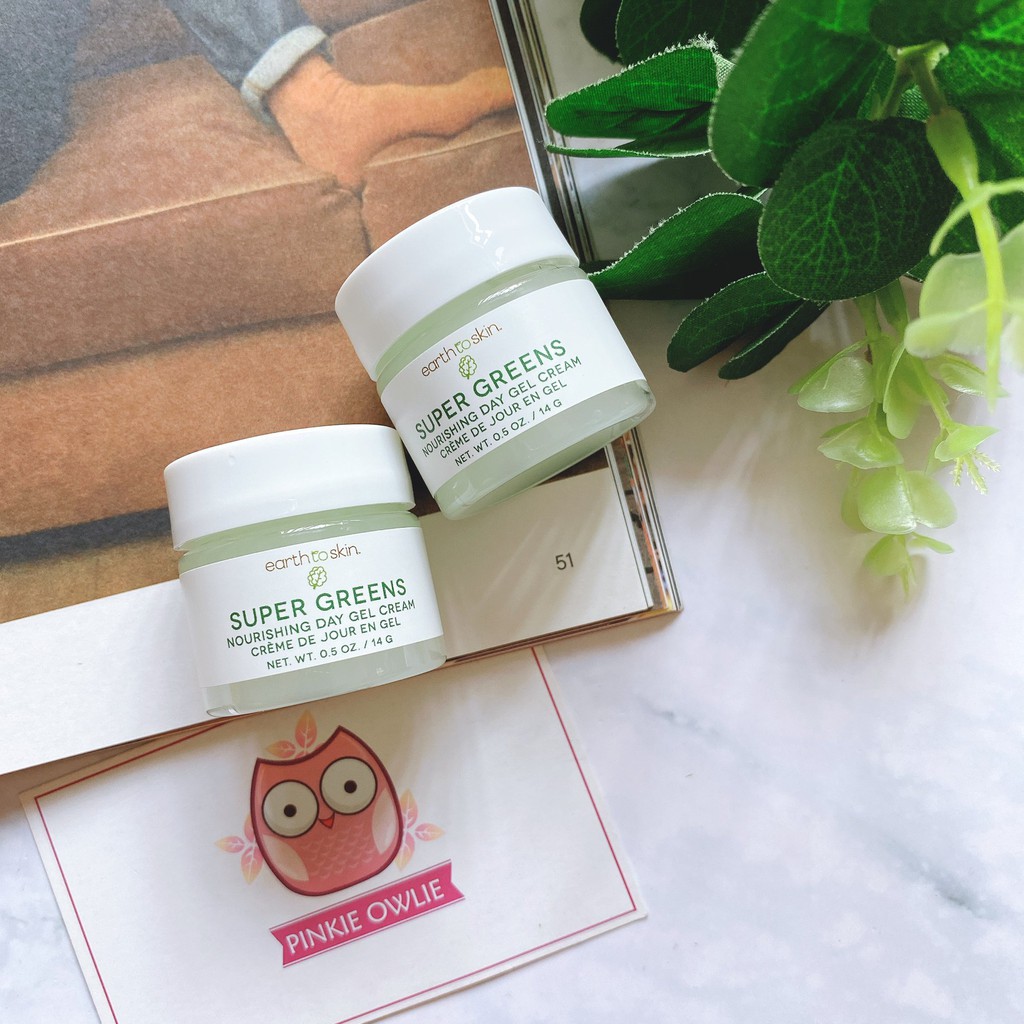Gel dưỡng ngày Earth To Skin cấp nước siêu nhẹ dịu, cho da tươi sáng mát mẻ và được thanh lọc lọ 15g
