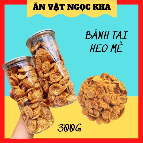 320gr Bánh tai heo mè siêu giòn, bánh ngon tuổi thơ