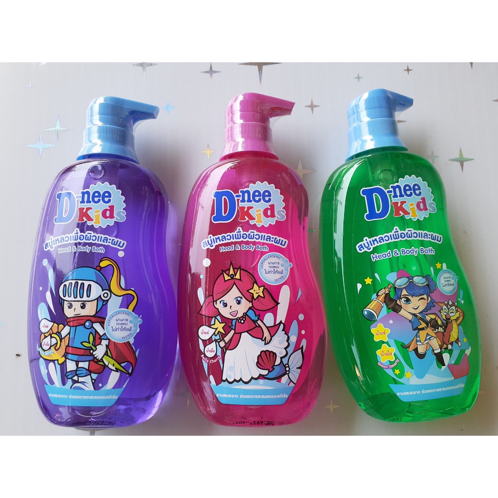 Sữa tắm gội Dnee Kids 400ml