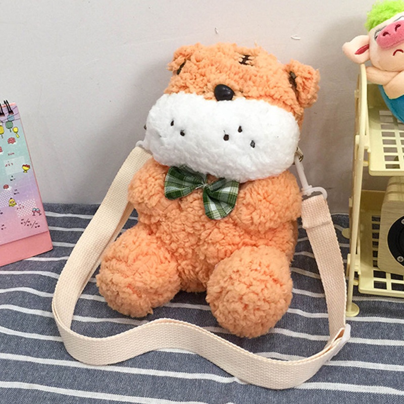 Túi Đeo Chéo Hình Thỏ Con Dễ Thương Cho Nữ