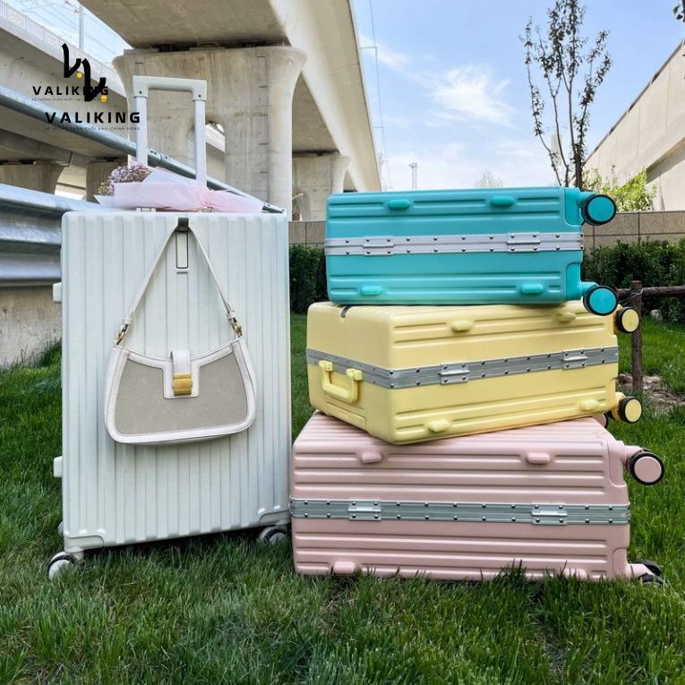 Vali kéo nội địa Trung khung nhôm khoá sập STA bảo mật, chống rạch, chống bể vỡ 20, 24, 29 inch - BH 10 năm