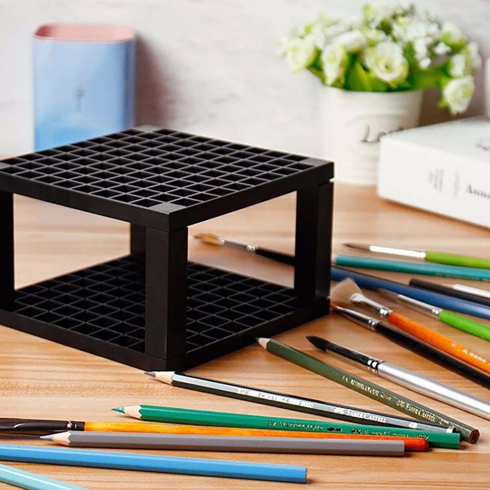 Giá Đỡ Cọ Vẽ 96 Lỗ Tiện Dụng Cho Gia Đình