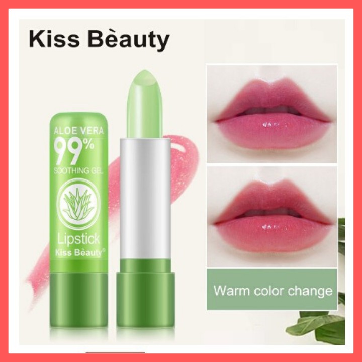 Son dưỡng môi chiết xuất lô hội giúp cấp ẩm và đổi màu XB89