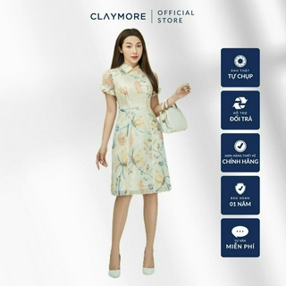 Váy Đầm Xòe Ngang Gối CLAYMORE Mã CDA2S3F12906