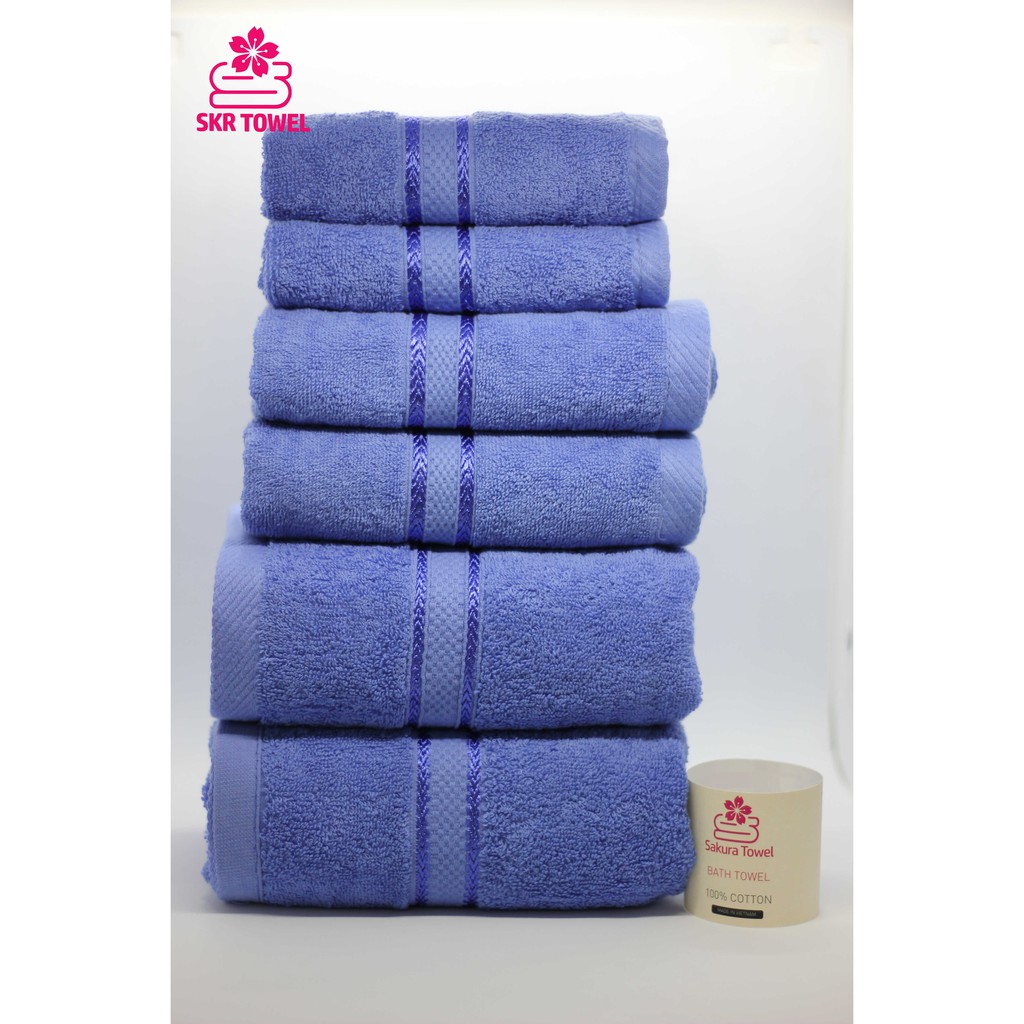 ⭐⭐⭐⭐⭐ COMBO 6 KHĂN XUẤT KHẨU NHẬT CAO CẤP 100% COTTON