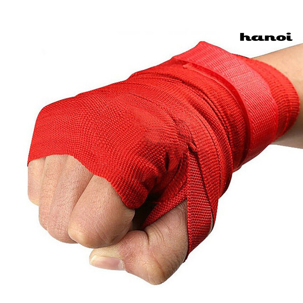 HW (Hàng Mới Về) Băng Quấn Bảo Vệ Cổ Tay Khi Chơi Thể Thao Boxing / Taekwondo 2.5m X 5cm