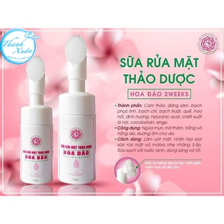 [FREESHIP] SỮA RỬA MẶT THẢO DƯỢC HOA ĐÀO