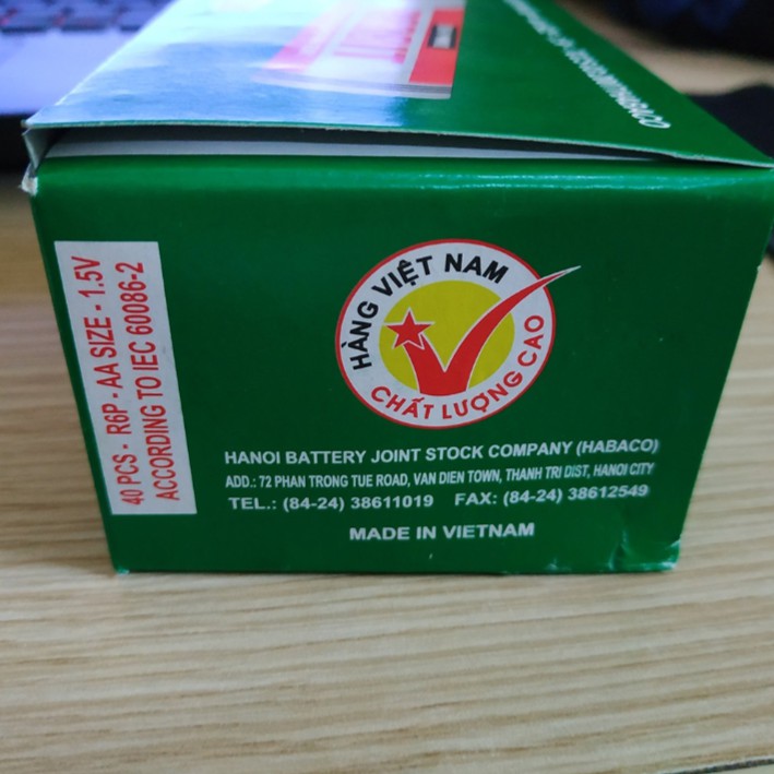 Vỉ 4 viên pin con thỏ