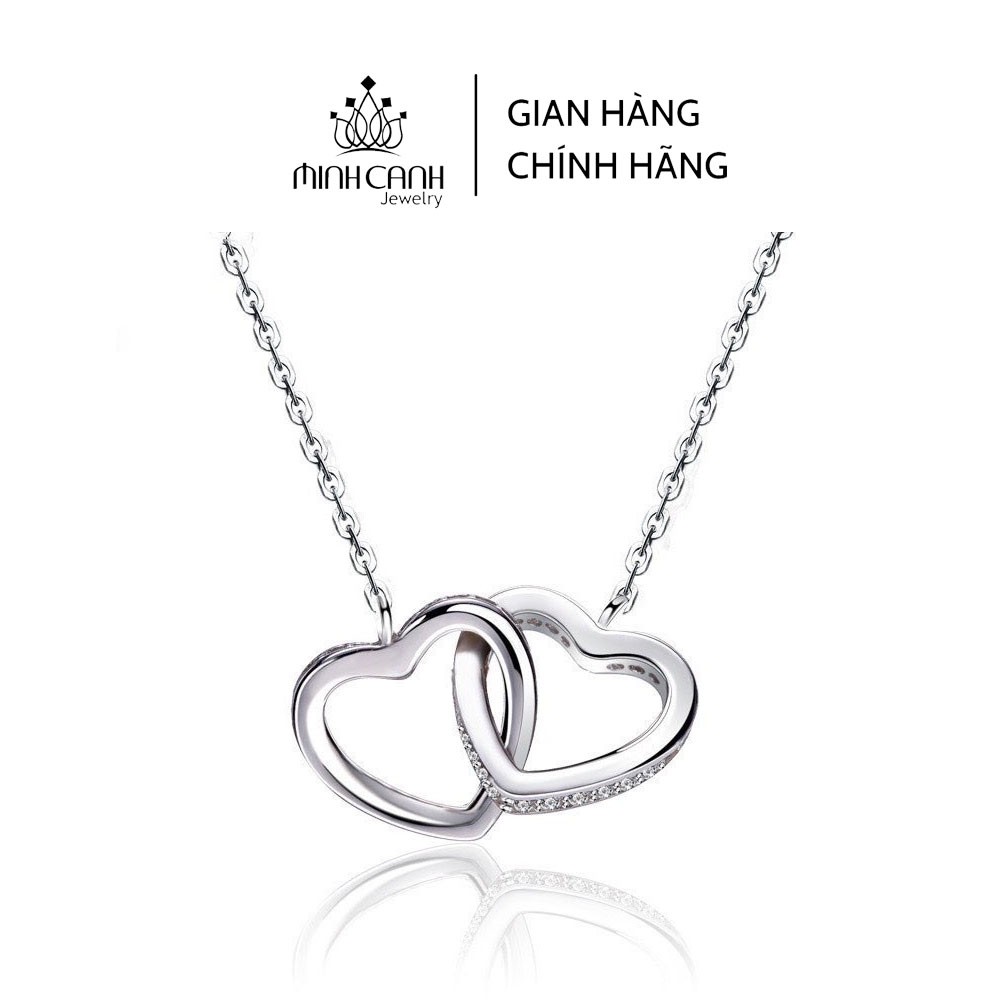 Dây Chuyền Nữ Bạc Ta Minh Canh Jewelry - Trái Tim Lồng