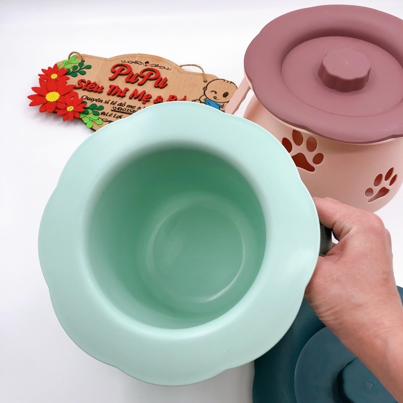 Bô Đi Vệ Sinh Có Nắp Đậy Cho Bé